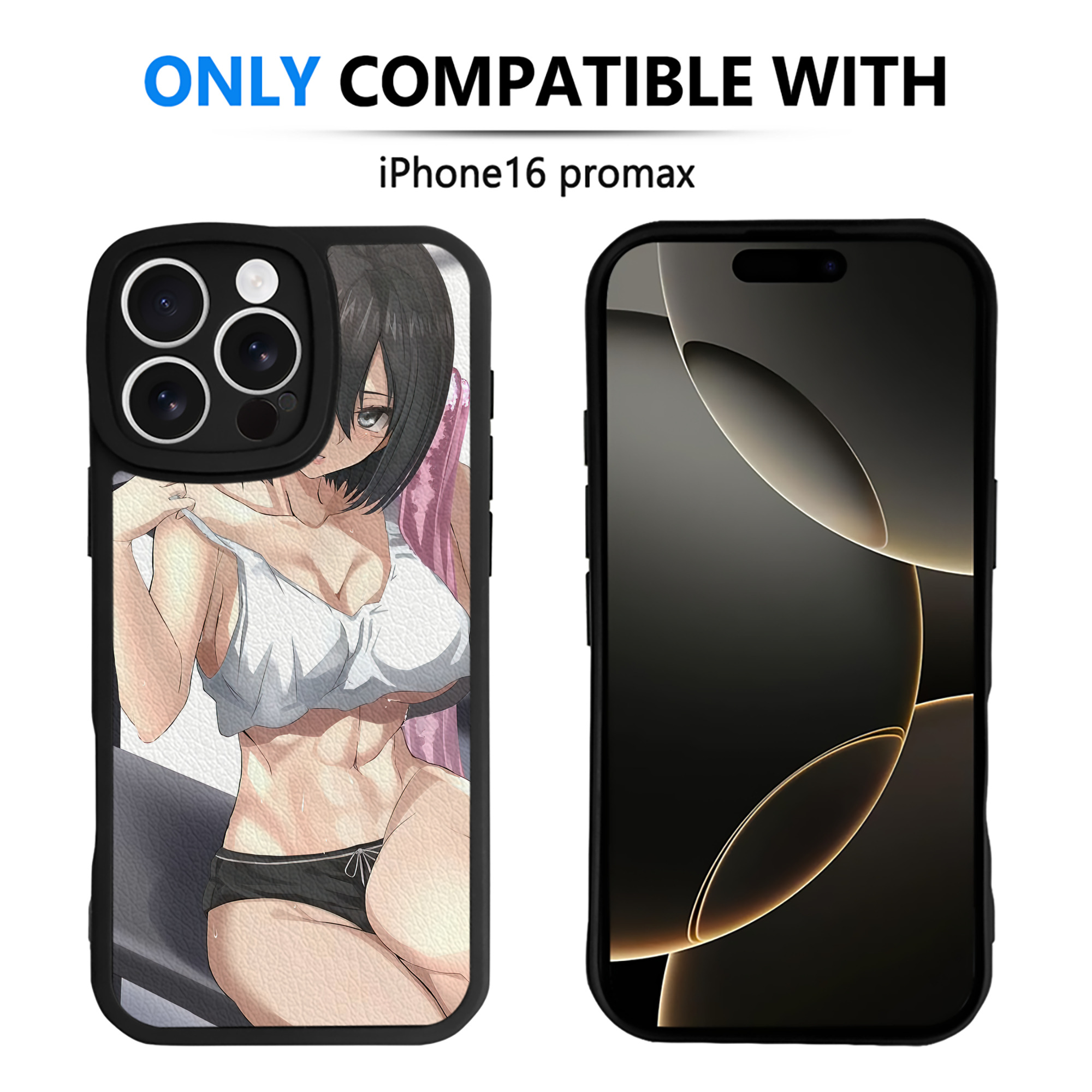 （画像用） 進撃の巨人 Attack on Titan 【iPhone 16シリーズ対応】シリコンスマホケース（レザー調） 材質：シリコン